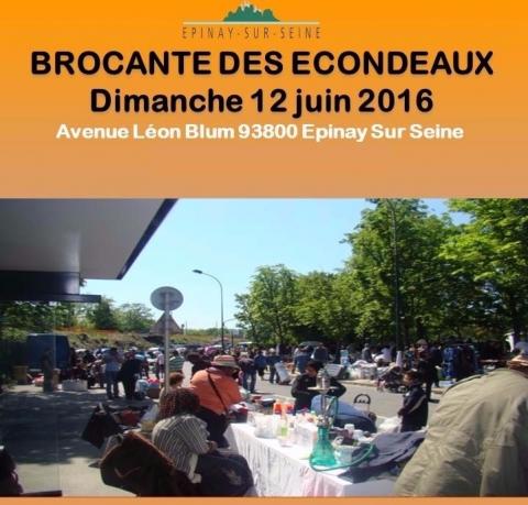 Affiche brocante Econdeaux